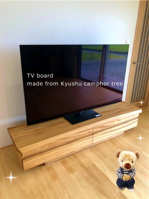 TVボード | お客様邸 | マスミ巧芸社-熊本-家具専門店-創業73年