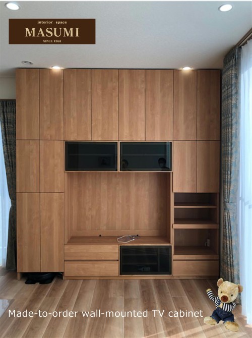TVボード | お客様邸 | マスミ巧芸社-熊本-家具専門店-創業72年