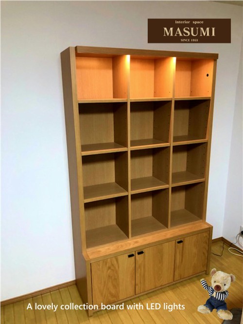 家具のマスミ巧芸社・お客様邸☆菊陽町・K様☆LEDライト付きのオープン