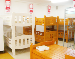 ２段ベッドもあります