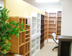 インテリア本棚シェルフも充実の品ぞろえ